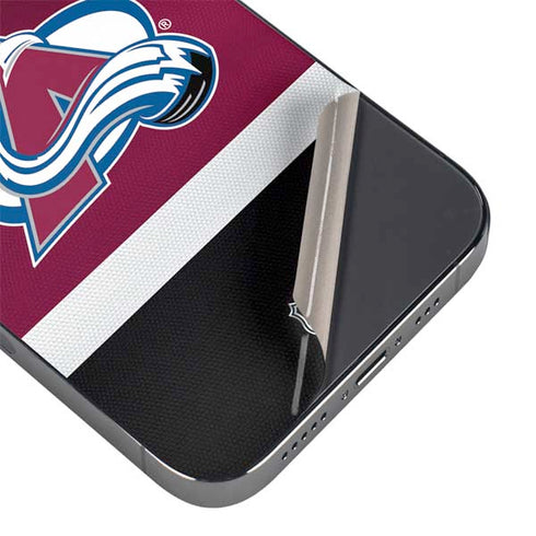 NHL Colorado Avalanche Jersey iPhone 16e Skin
